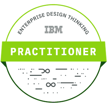 Enterprise Design Thinking Practitioner badge